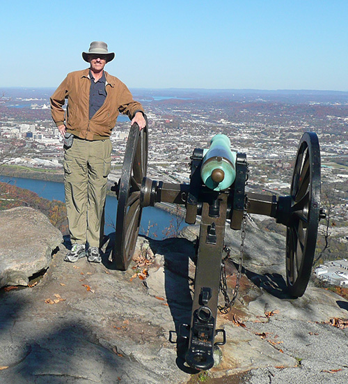 Hal at Lookout Mountain